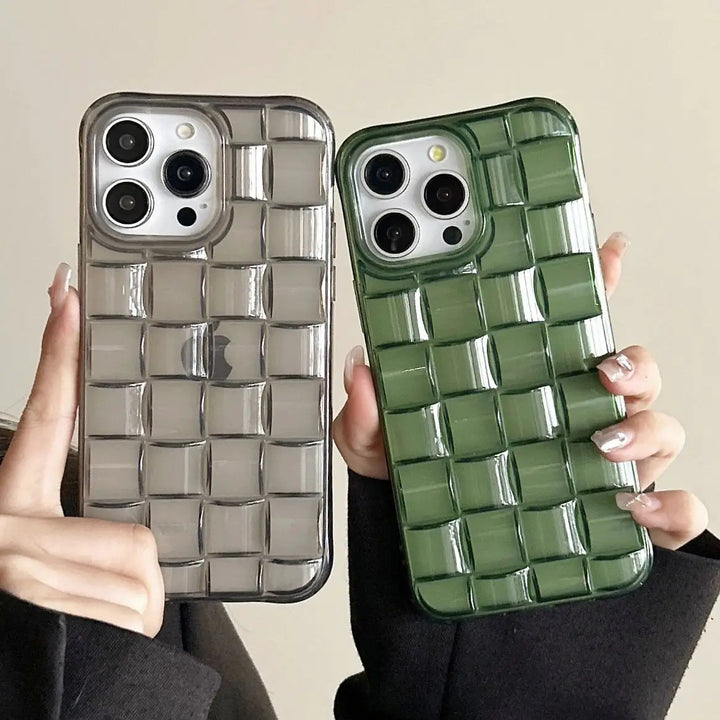 Weave Transparent iPhone Case