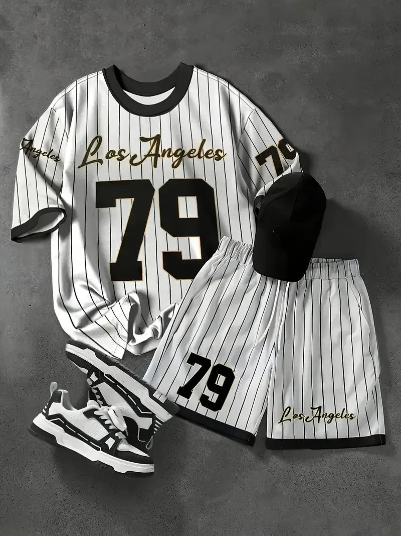 District 79' Pinstripe Set