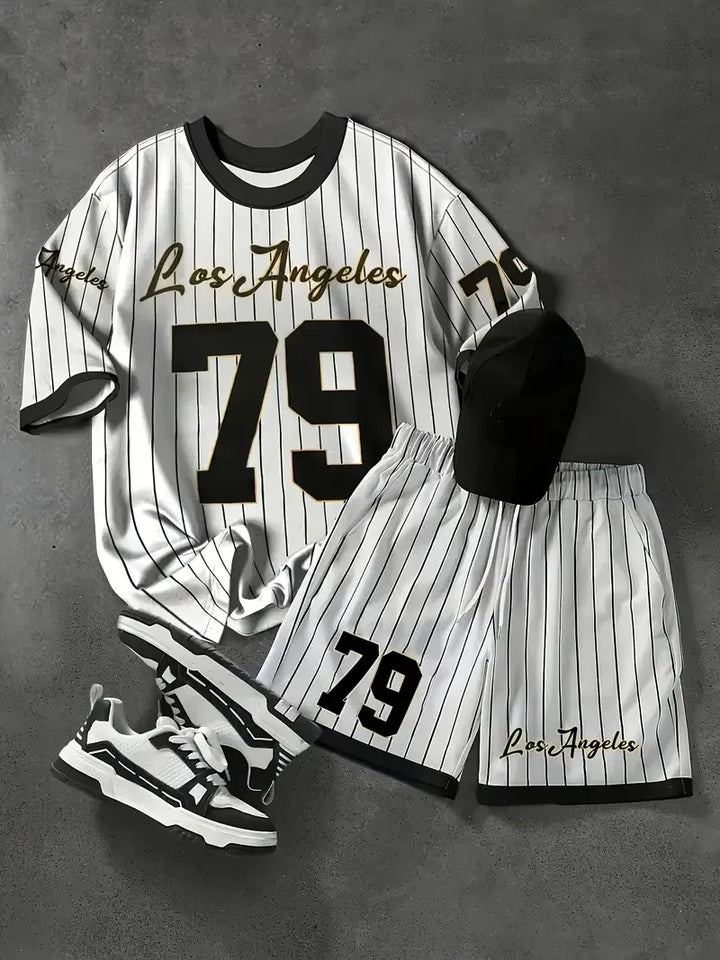 District 79' Pinstripe Set