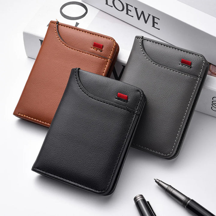 Slate Vertical Wallet
