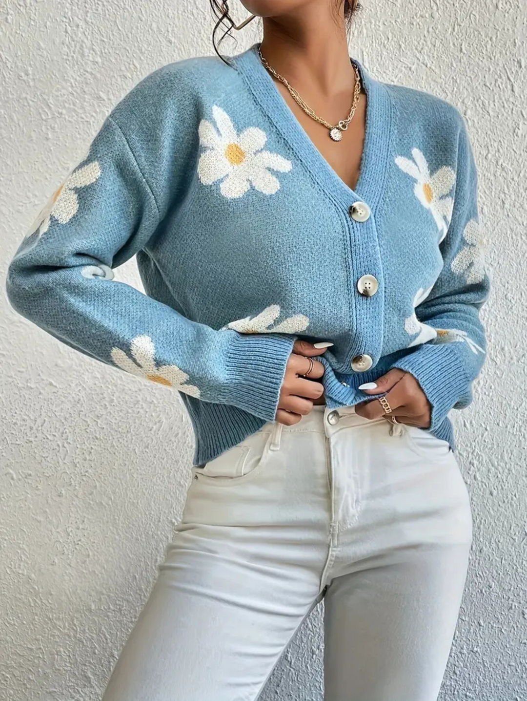 Daisy Knit Cardigan