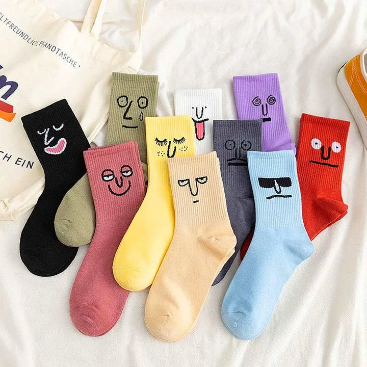 Emoticon Expressions Sock Set