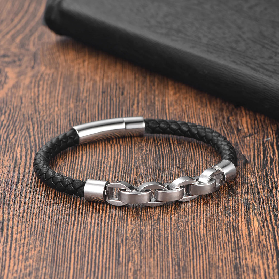 Chainmark Braided Bracelet