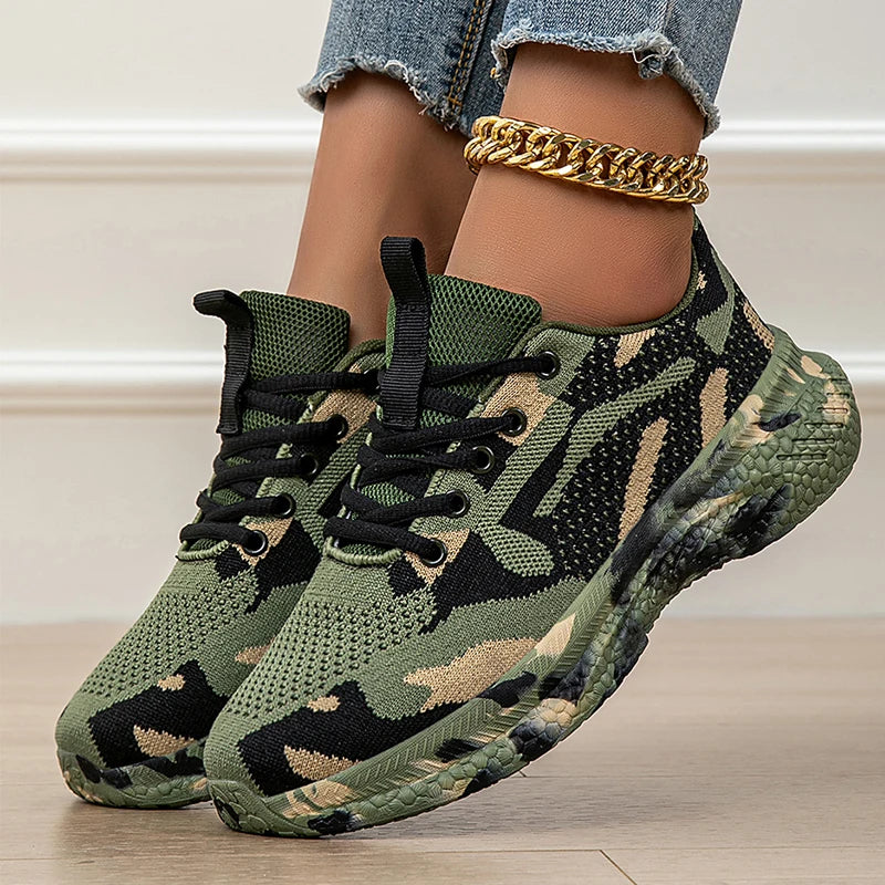 Terrain Camo Sneakers