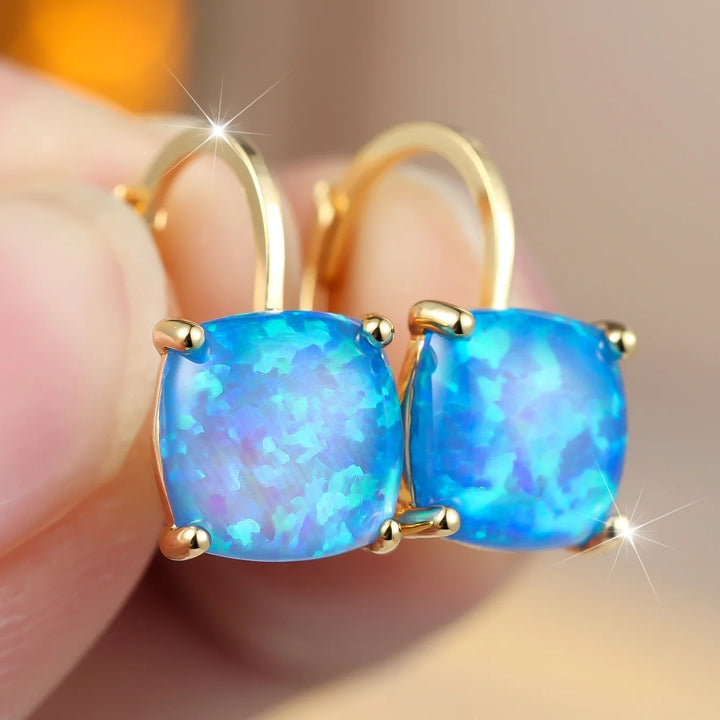 Iris Opal Earrings