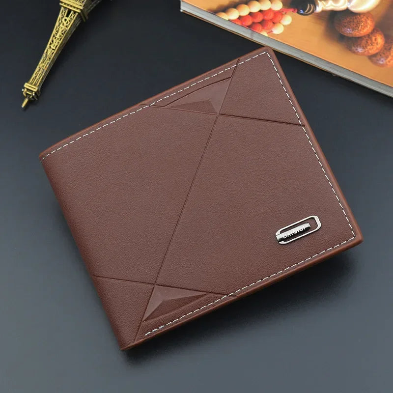 Helix Signature Leather Wallet