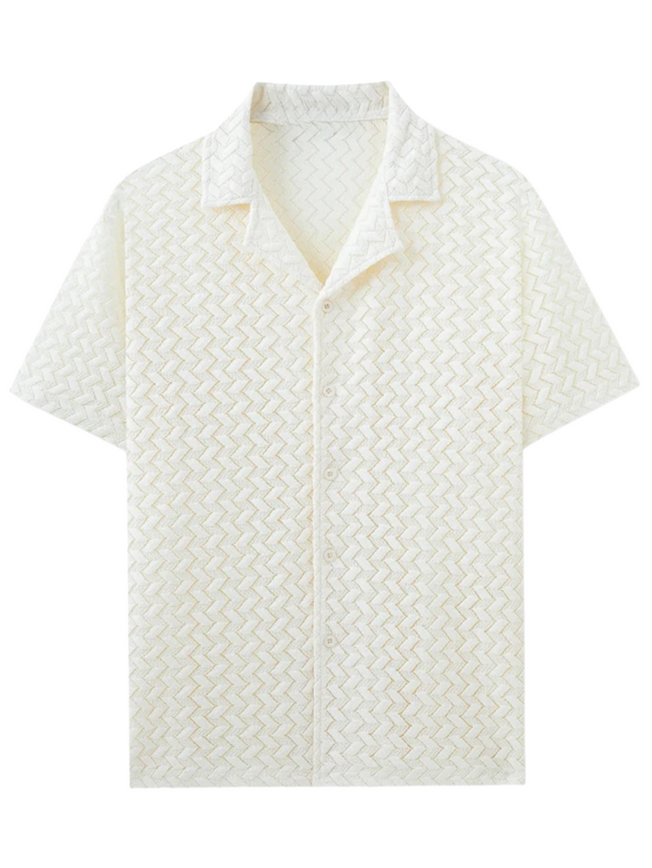 Cavetto Camp Collar Knit Shirt