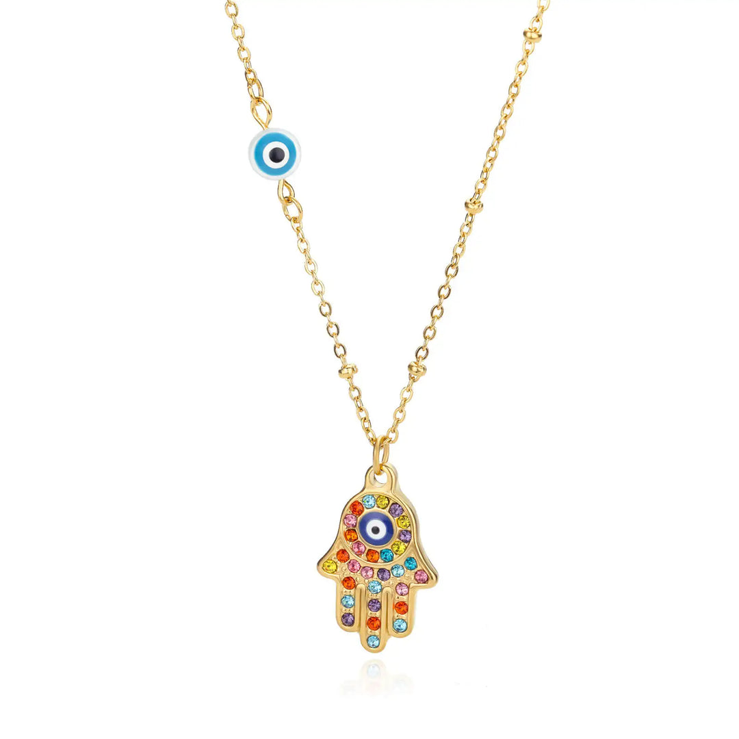 Amara Mystic Eye Pendant Necklace