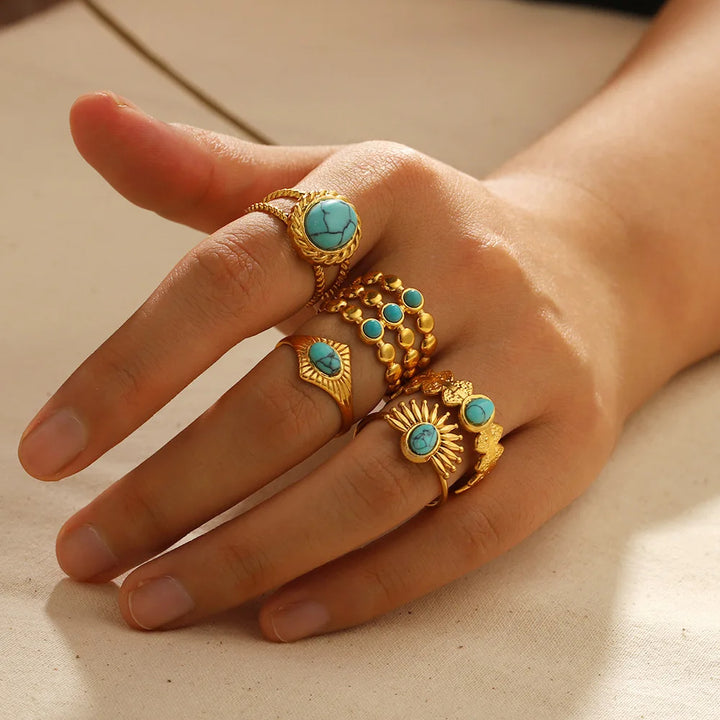 Helios Cabochon Ring