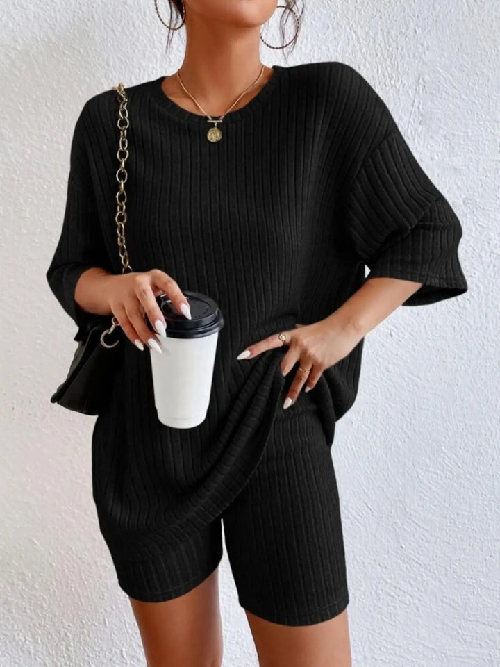 Sunday Ribbed Lounge Set