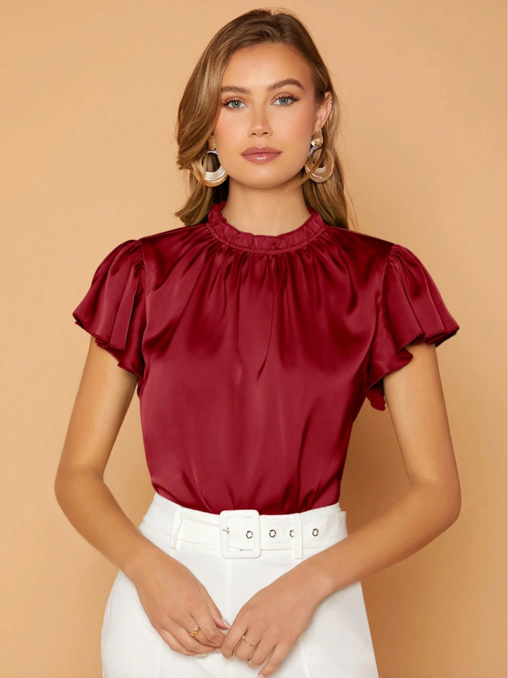 Anastasia High Neck Blouse