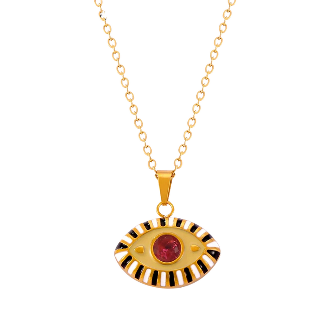 Alchemy Evil Eye Charm Necklace