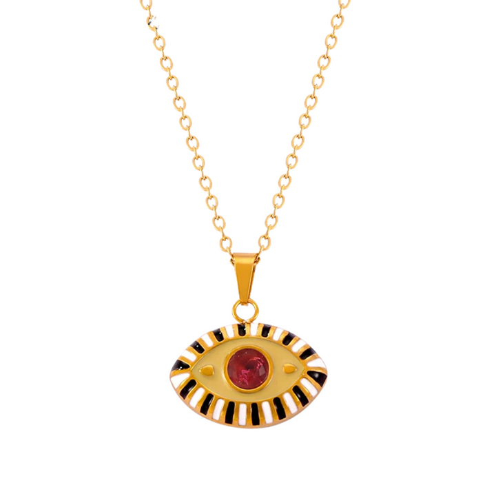 Alchemy Evil Eye Charm Necklace