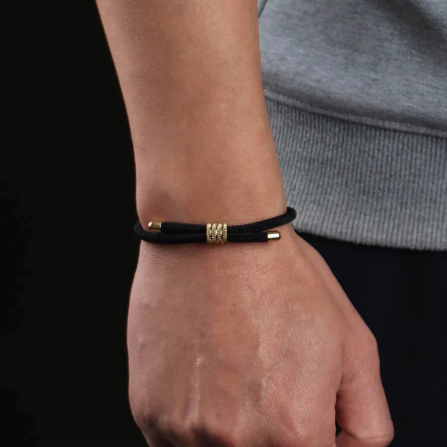 Slate Rope Bracelet