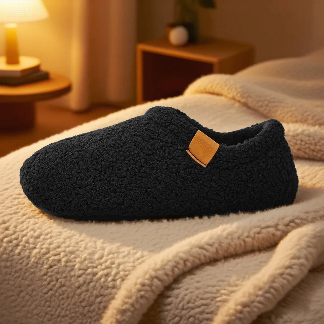 Alpine Teddy Fleece Slides