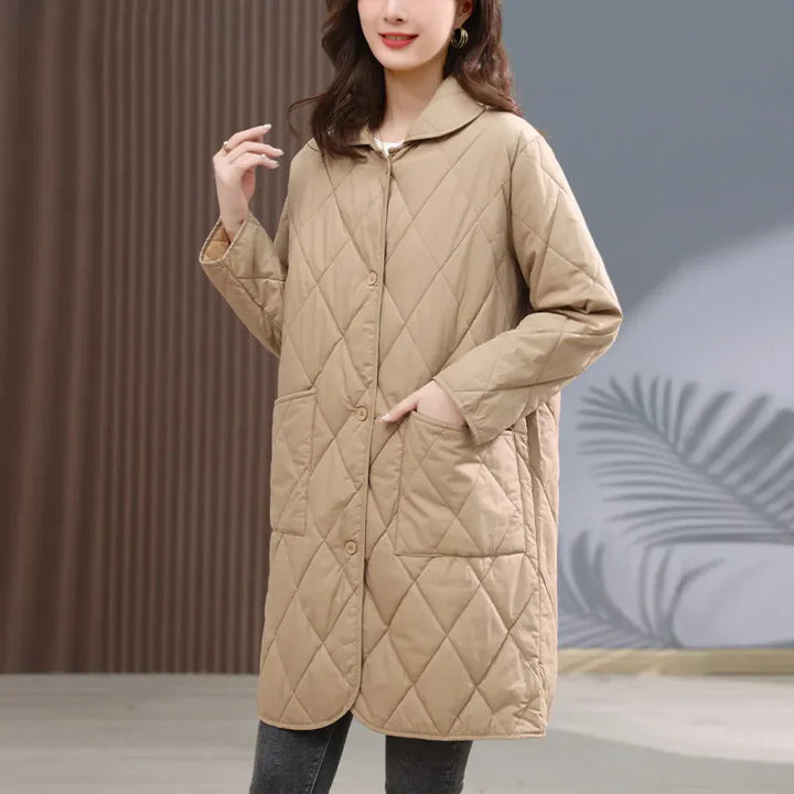 Le Marais Diamond-Quilt Coat