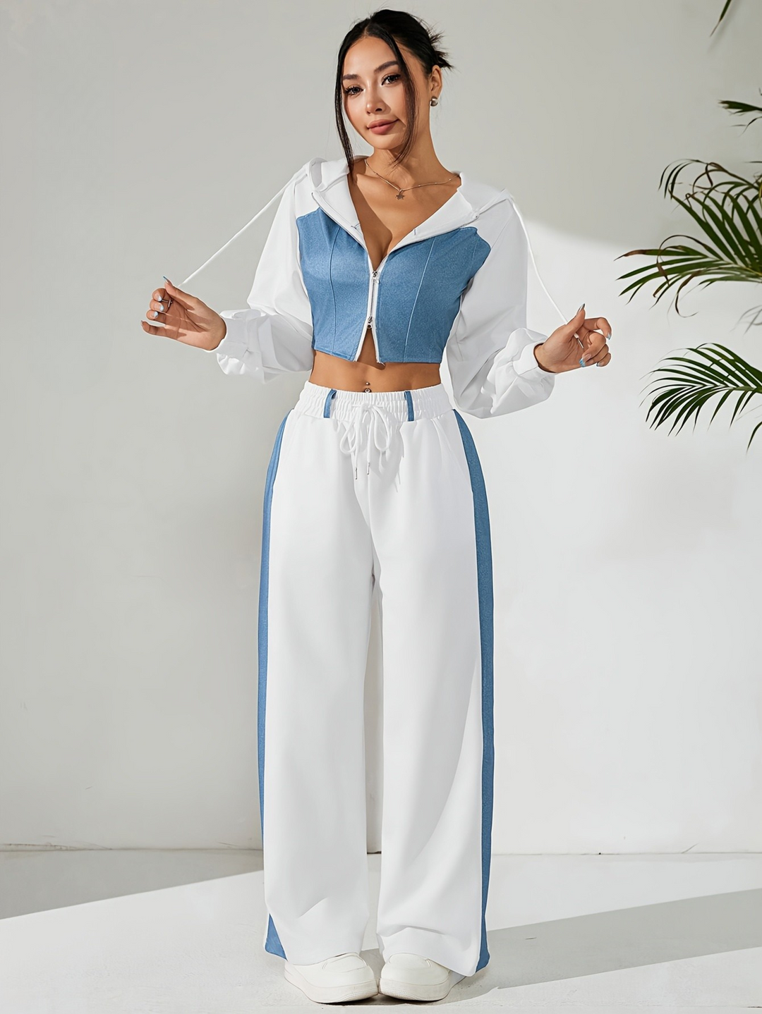 Aviara Contrast Zip Co-Ord