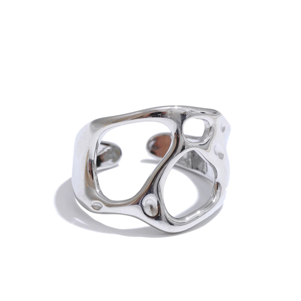 Fluid Abstract Ring