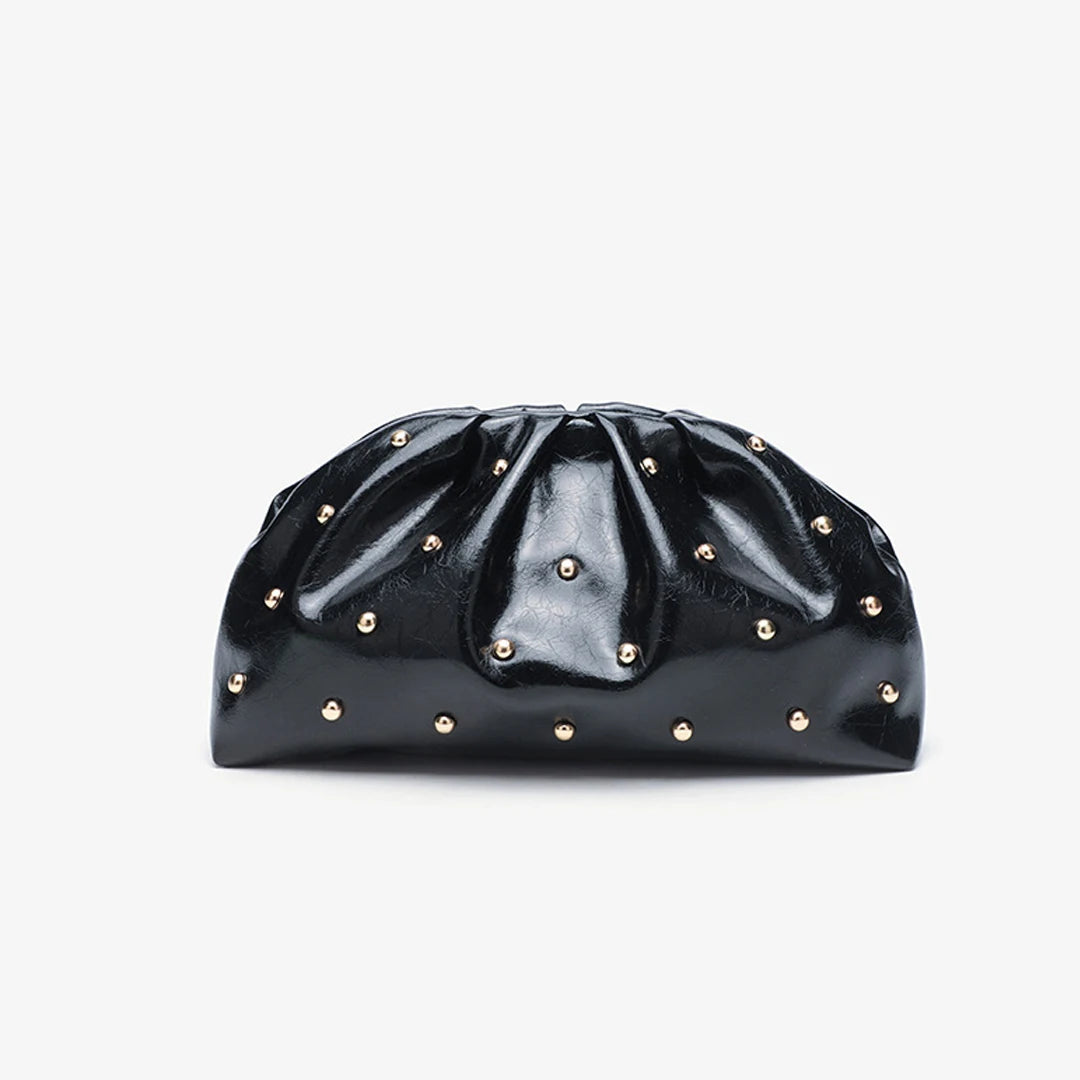 Valentina Studded Clutch Bag