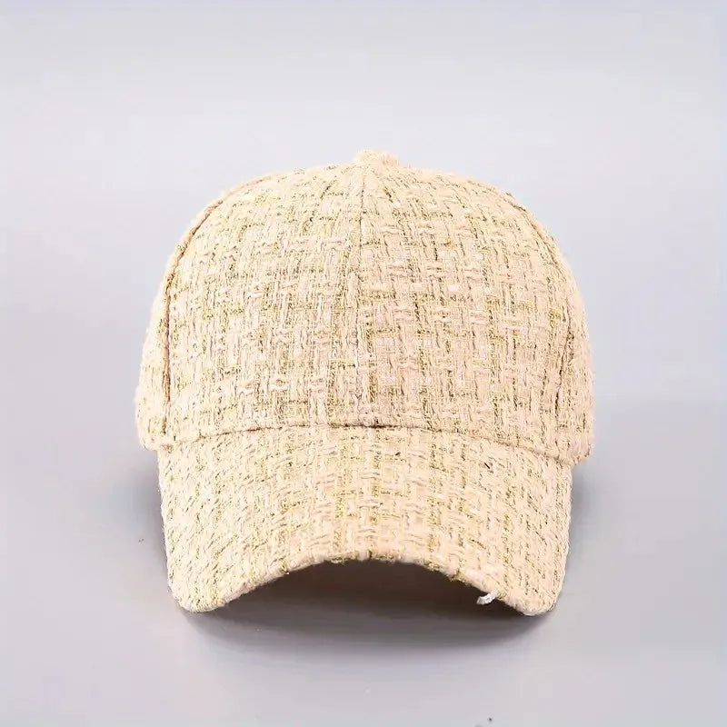 Montrose Houndstooth Tweed Cap
