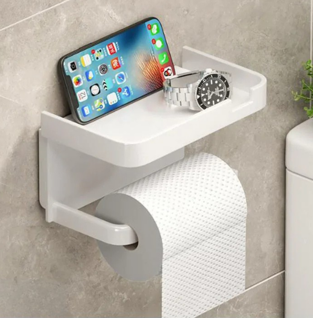 Slate & Steel Toilet Paper Holder
