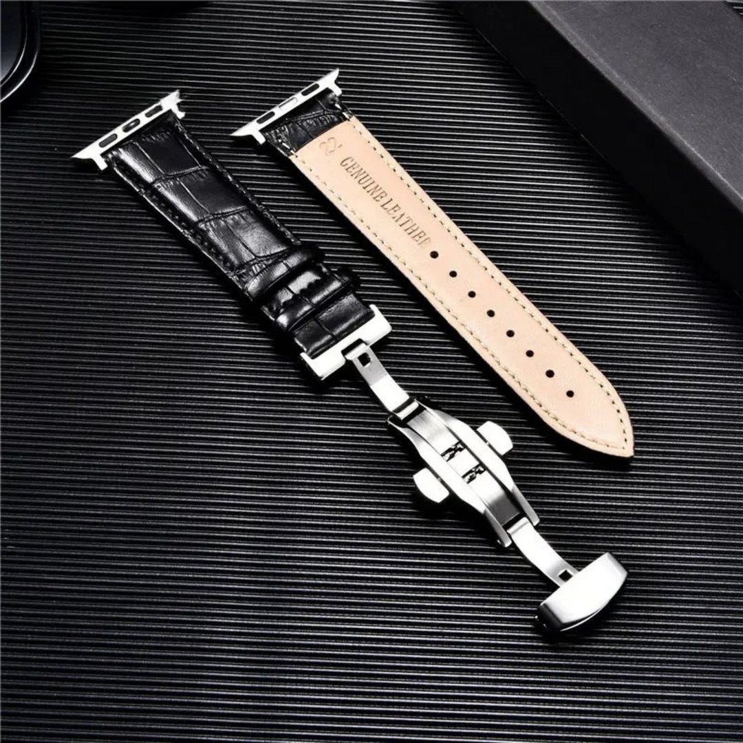 Stratton Leather Apple Watch Band