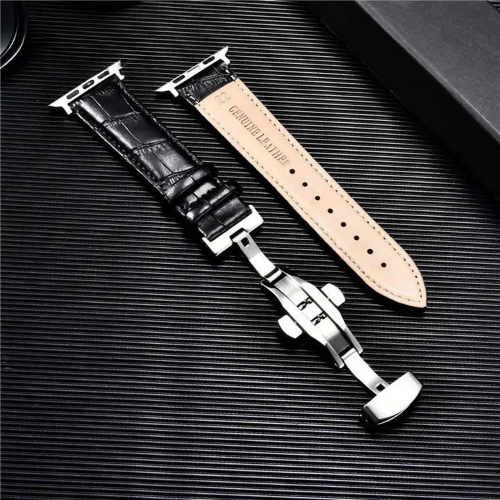 Stratton Leather Apple Watch Band