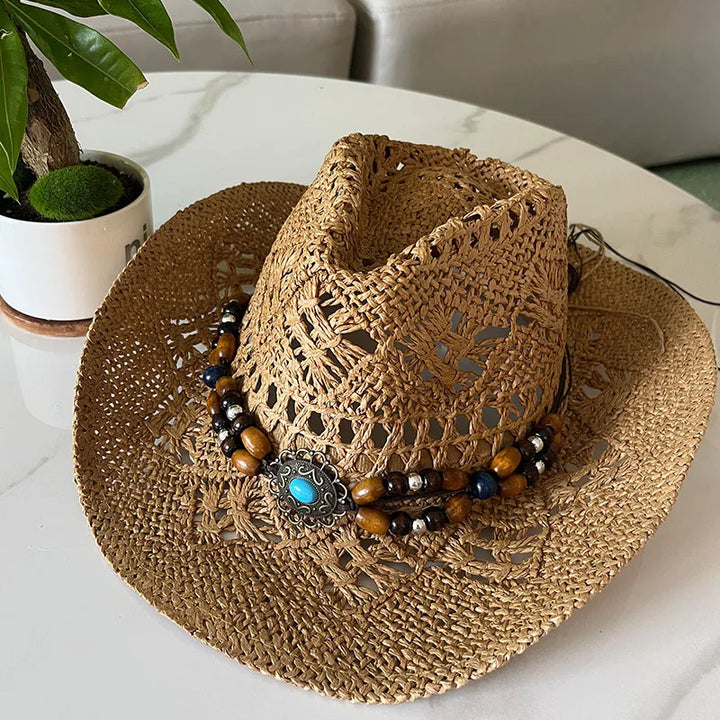 Sierra Boho-Woven Hat