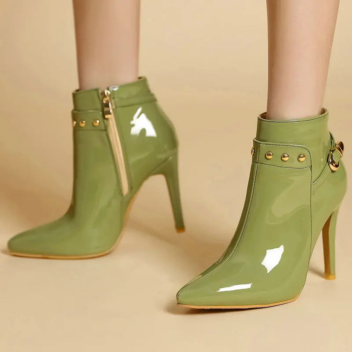 Diva Gloss Stiletto Boot