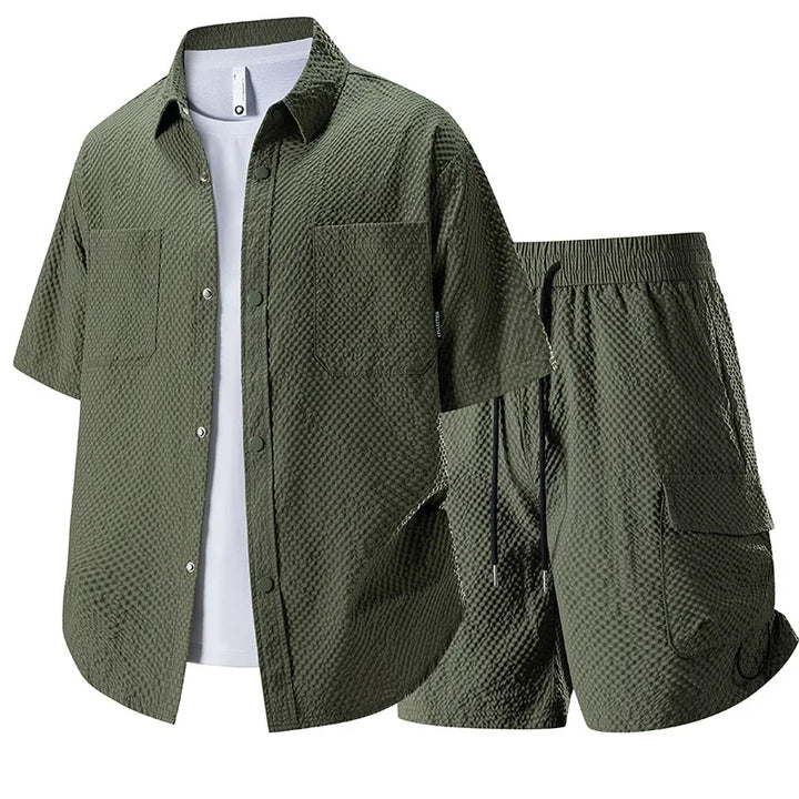 Waffle Knit Utility Set