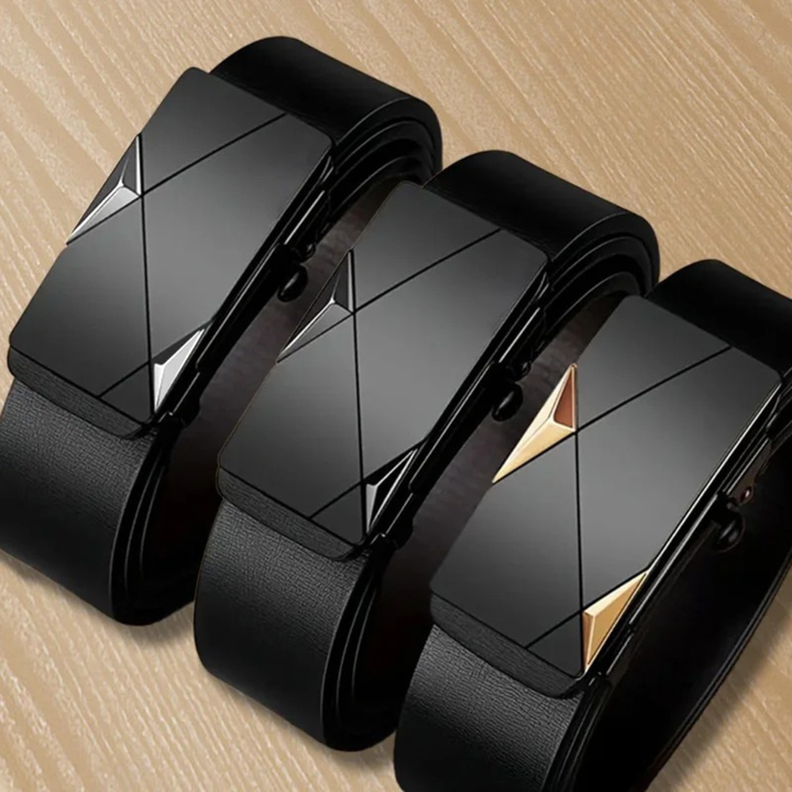 Carbon Leather Belt
