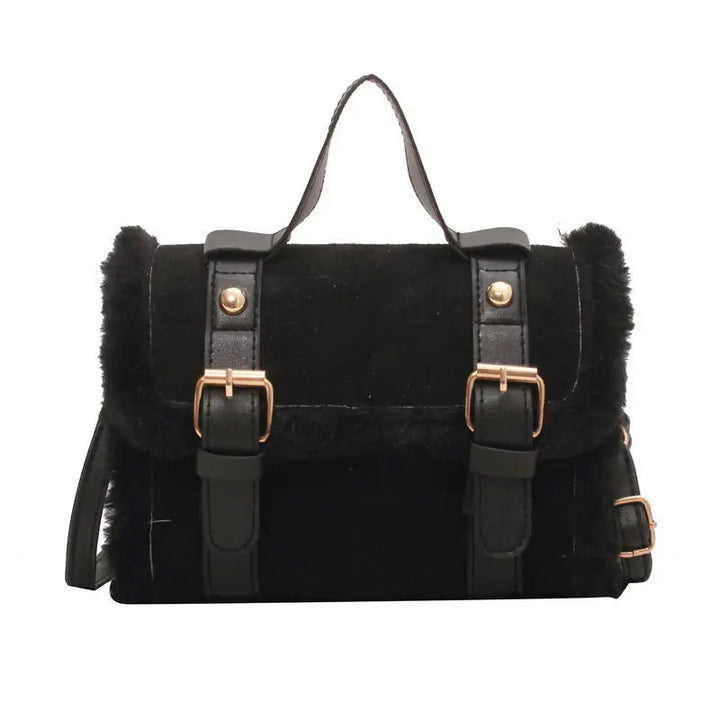Alpine Shearling Crossbody Bag