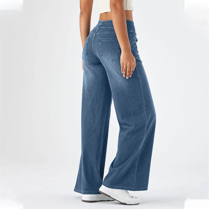 Bareform Wide-Leg Jeans