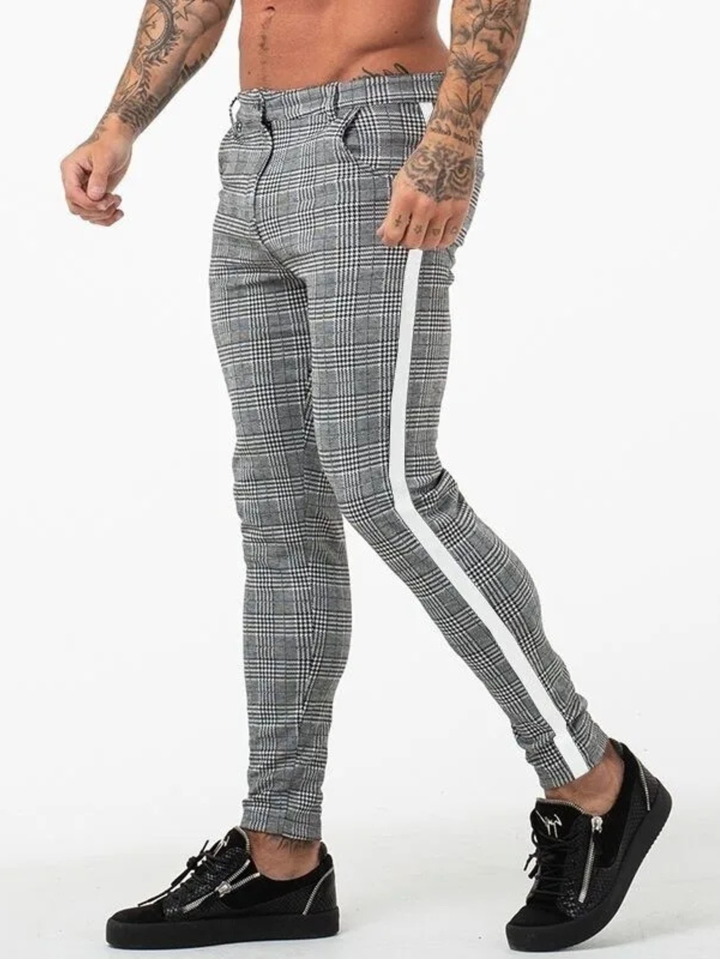 Zenith Plaid Hybrid Trouser