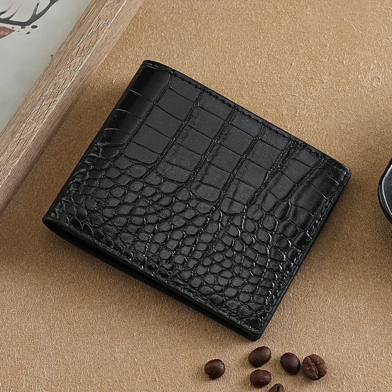 Marquess Croc Leather Wallet