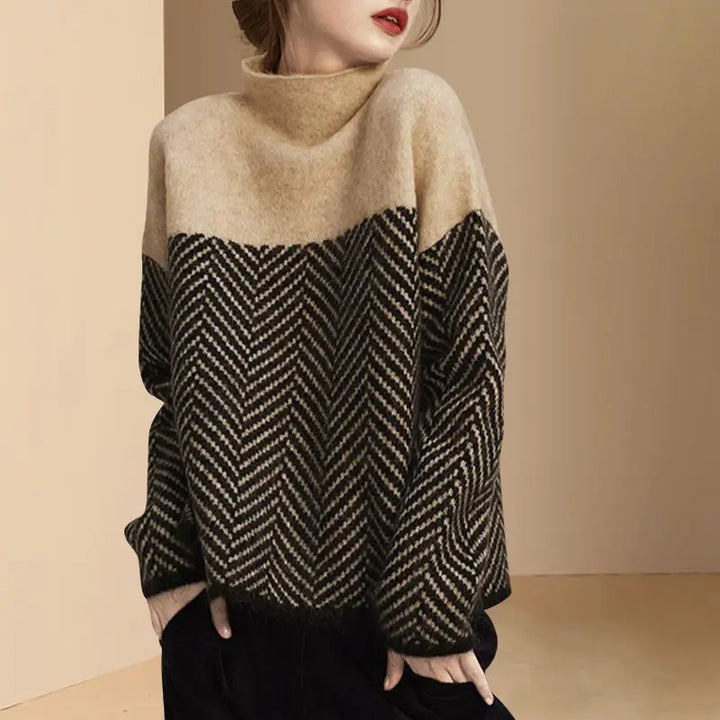 Geneva Herringbone Sweater