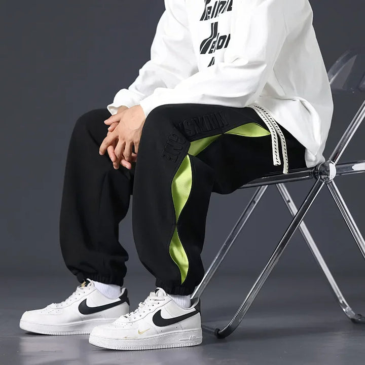 Neon Splice Panel Jogger