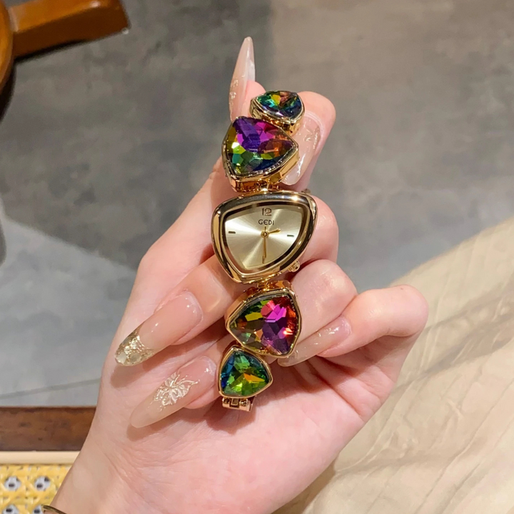Iris Crystal Timepiece
