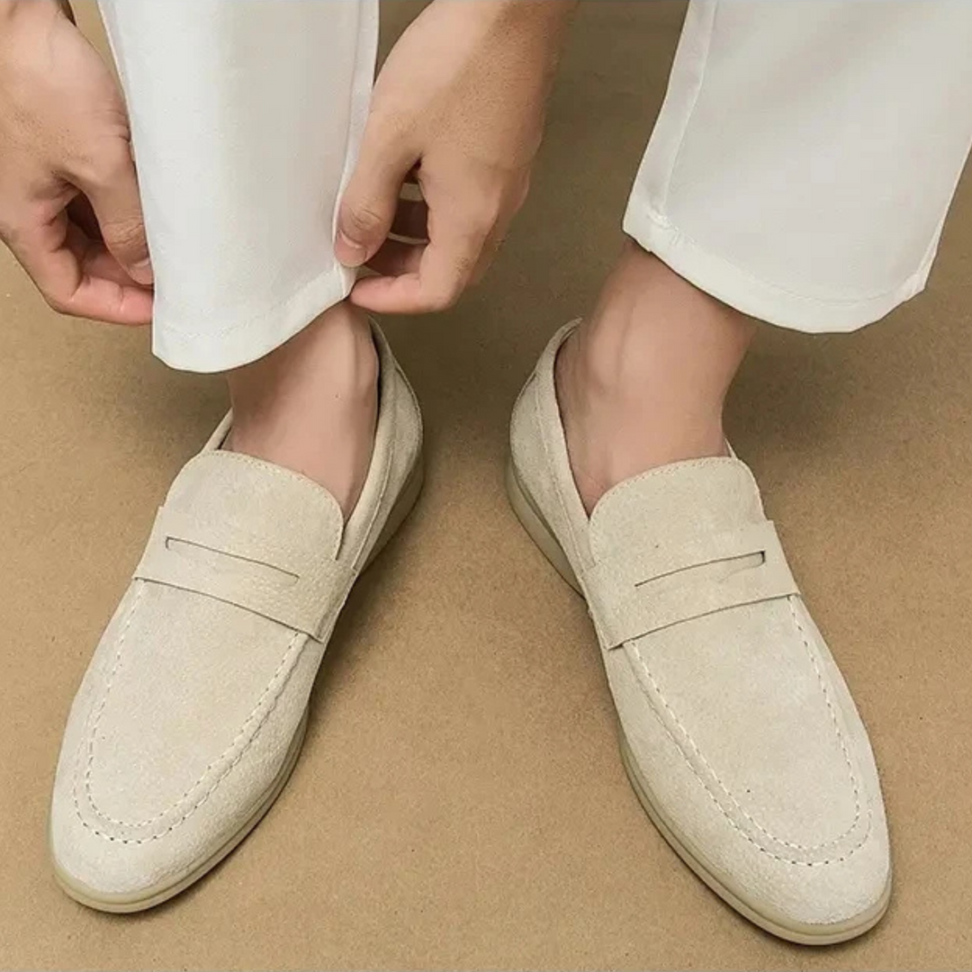 Sterling Suede Penny Loafer