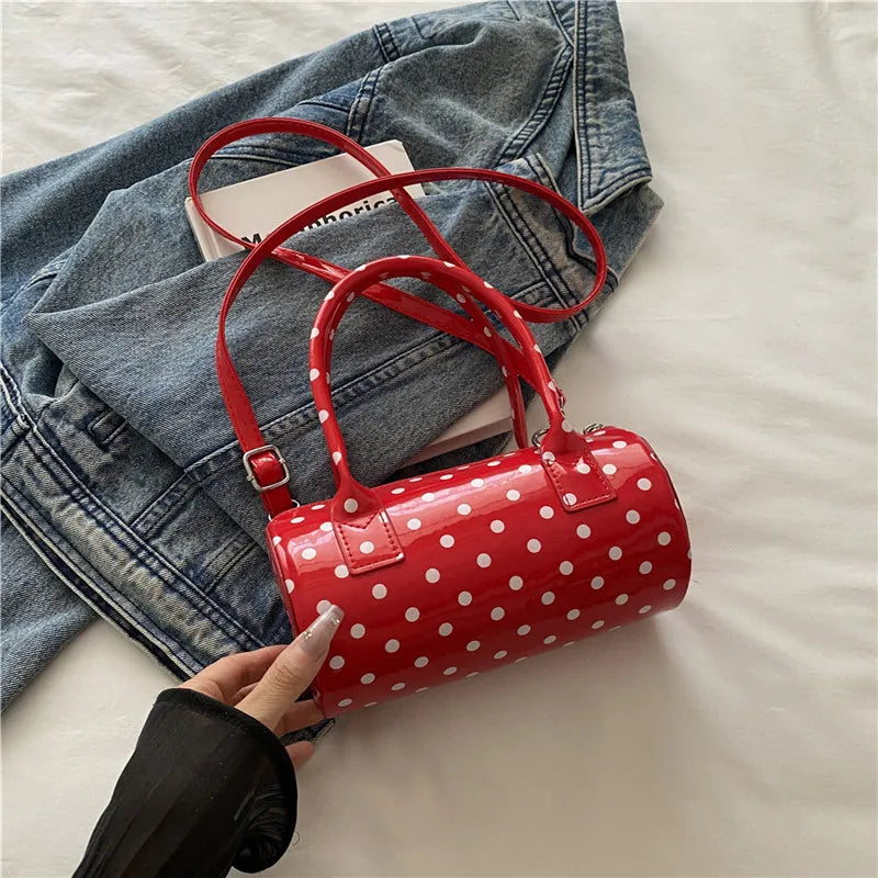 Margot Polka Barrel Bag
