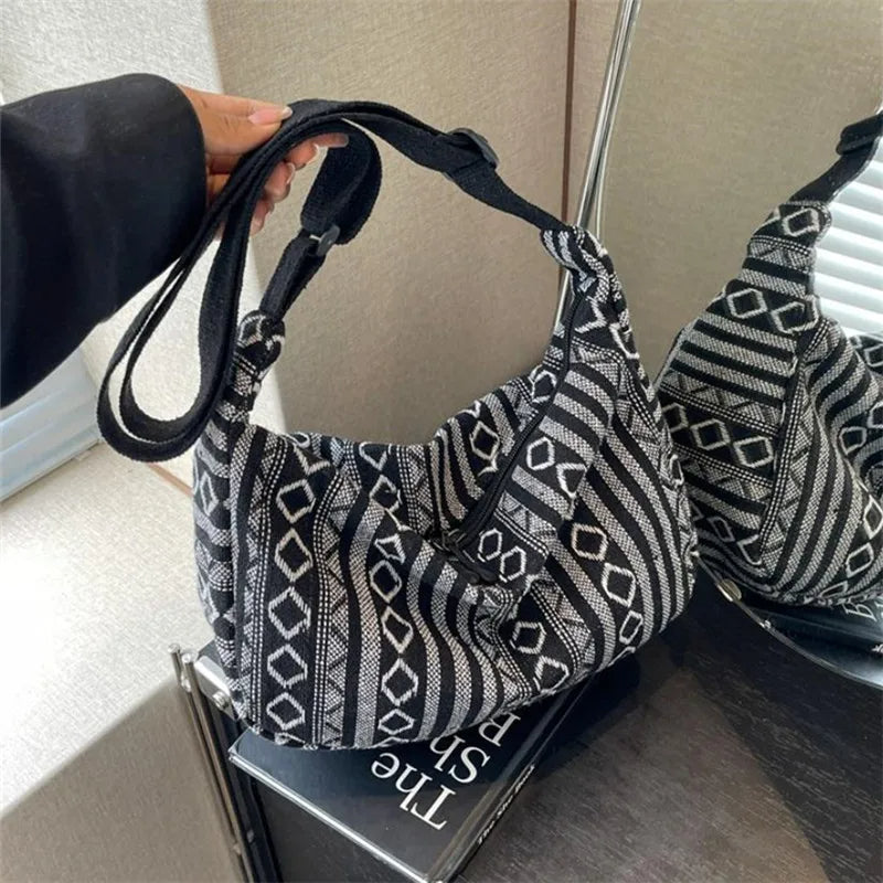 La Boheme Patterned Crossbody Bag