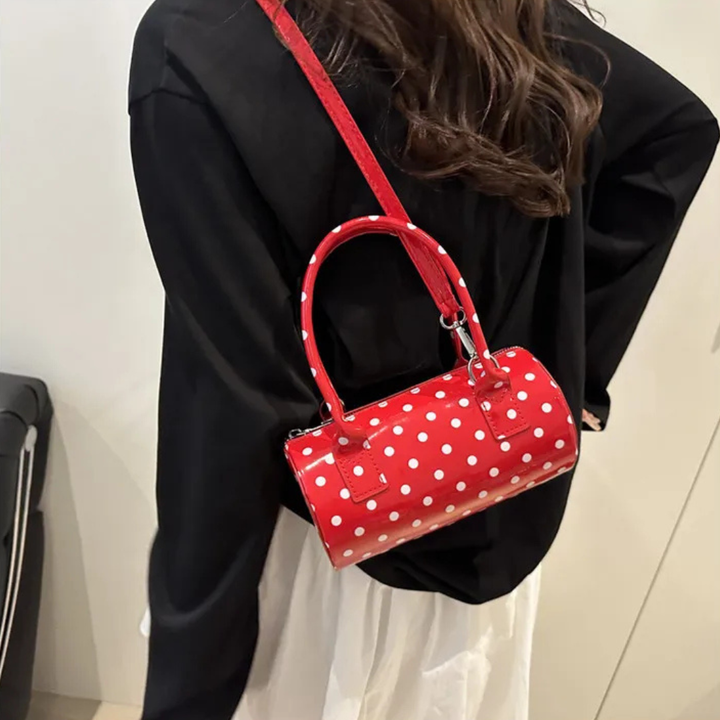 Margot Polka Barrel Bag