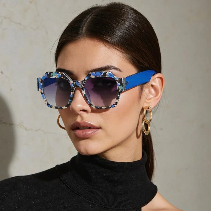 Azure Camo Sunglasses
