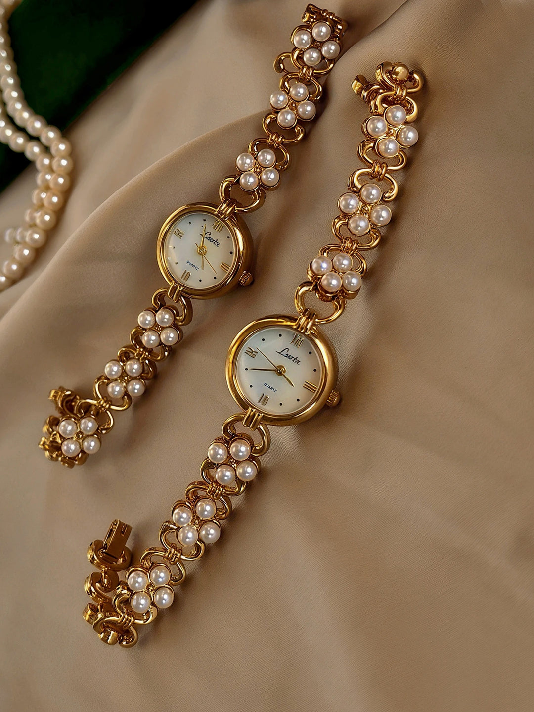 Florence Pearl Bracelet Watch
