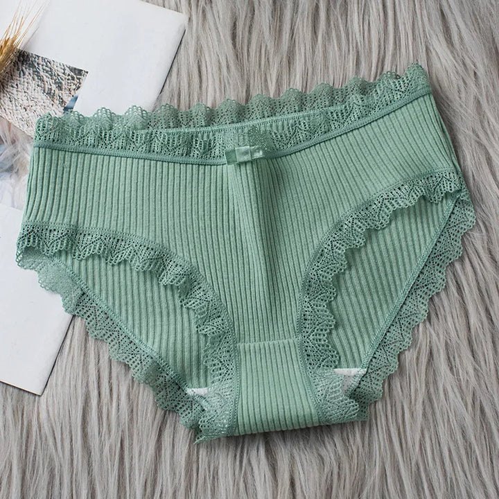Essentia Lace Cotton Panty Set