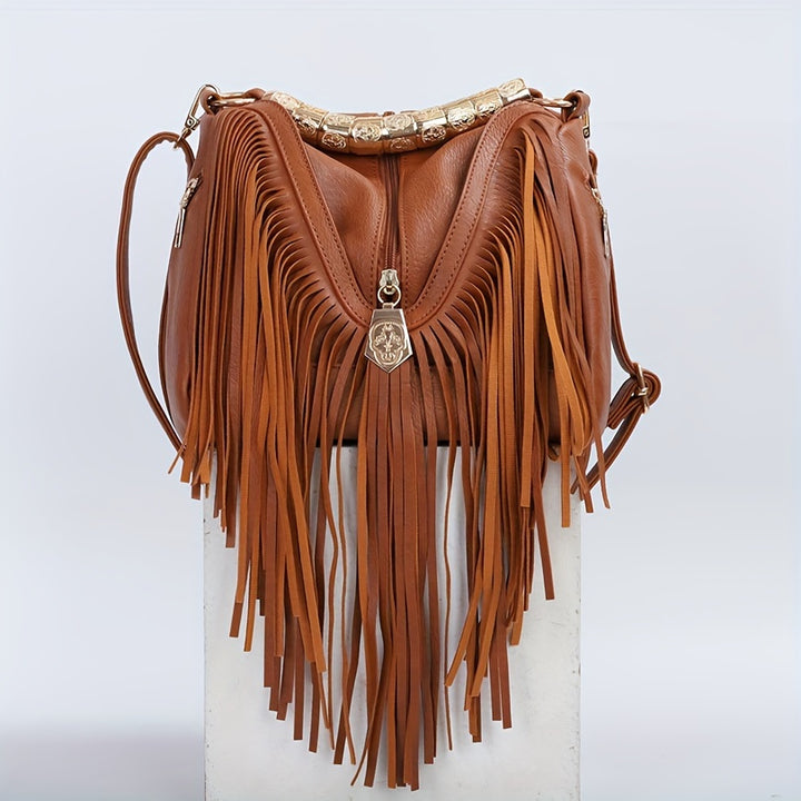 Wanderlust Fringe Crossbody Bag