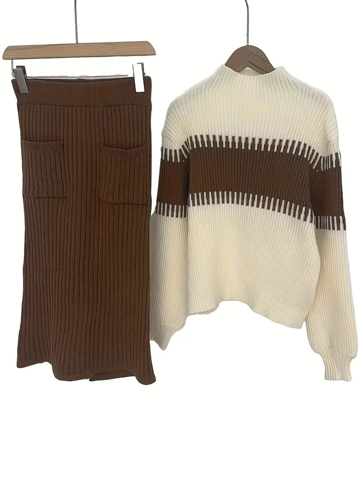 Anastasia Panel Knit Co-Ord