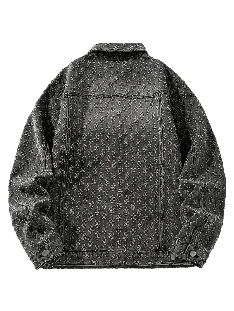 Icon Distressed Denim Jacket