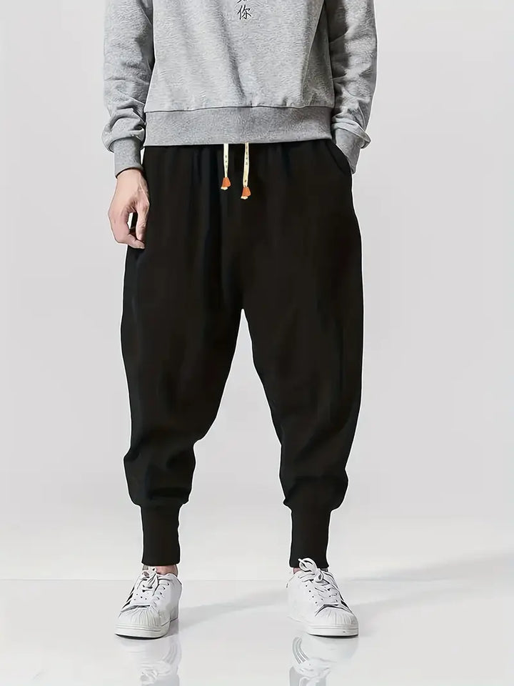 Zen Linen High Rib Jogger