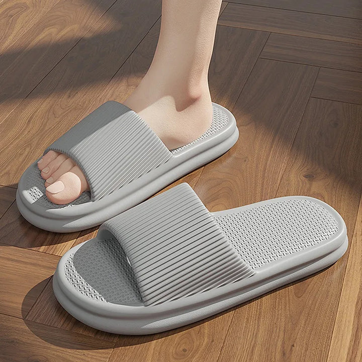 Mello Soft Ribbed Slides